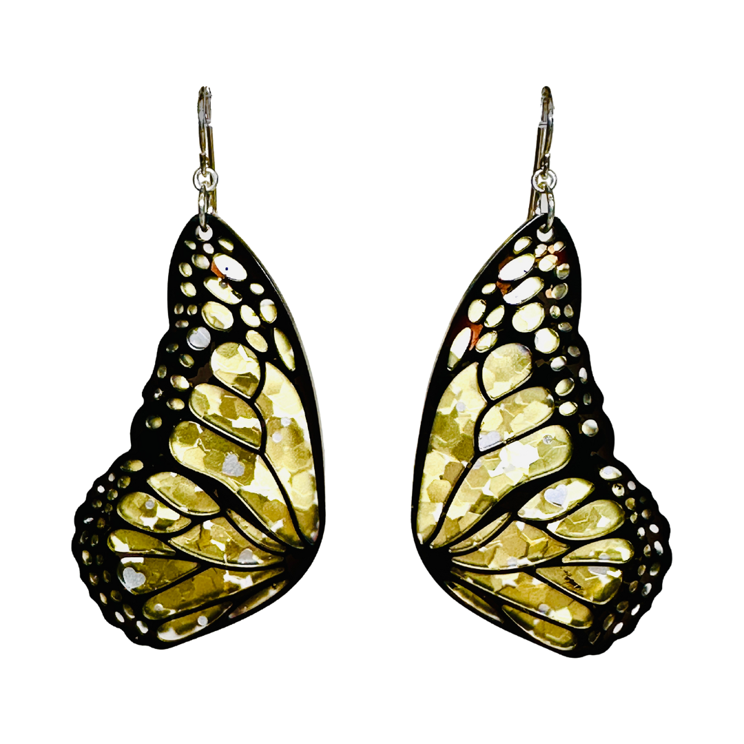 Monarch Glow - Frosted Gold Glitter