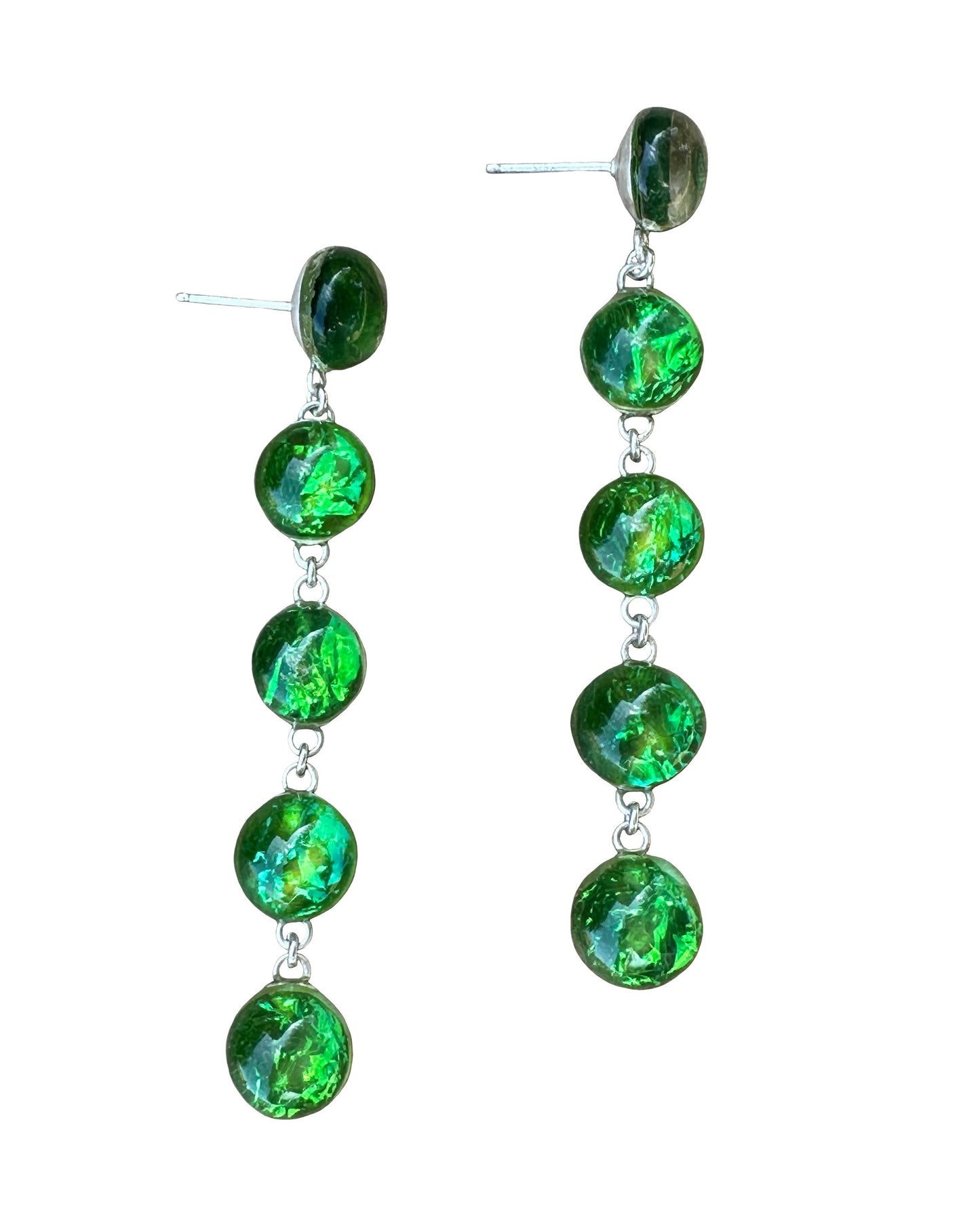 Color Droplets - Dot Earrings
