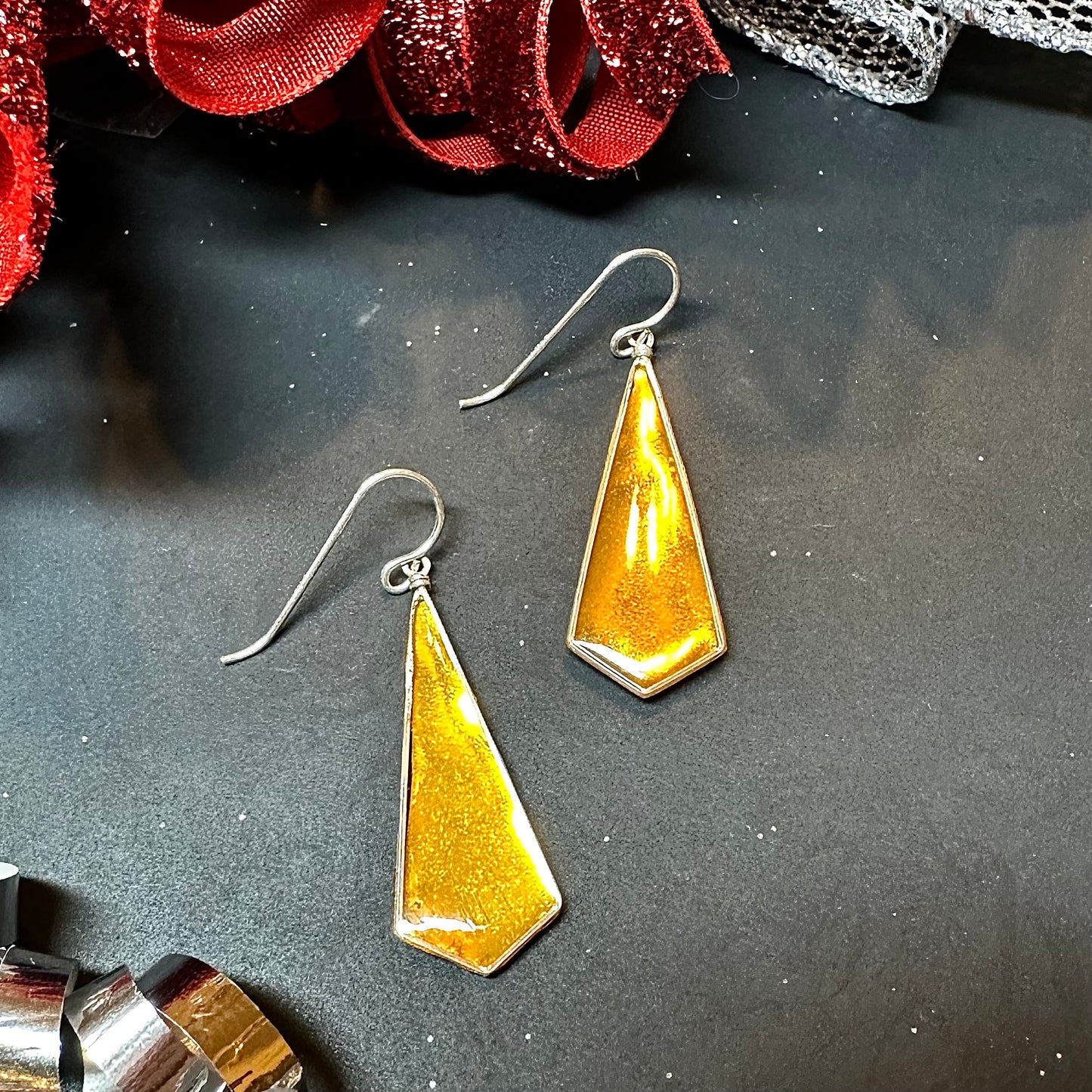 Diamond Drops - Yellow Foil