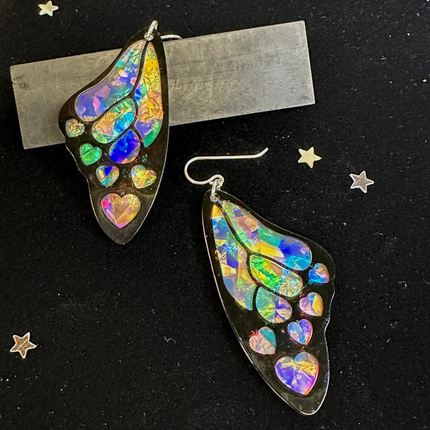 Heart Flutter - Frosted Opal