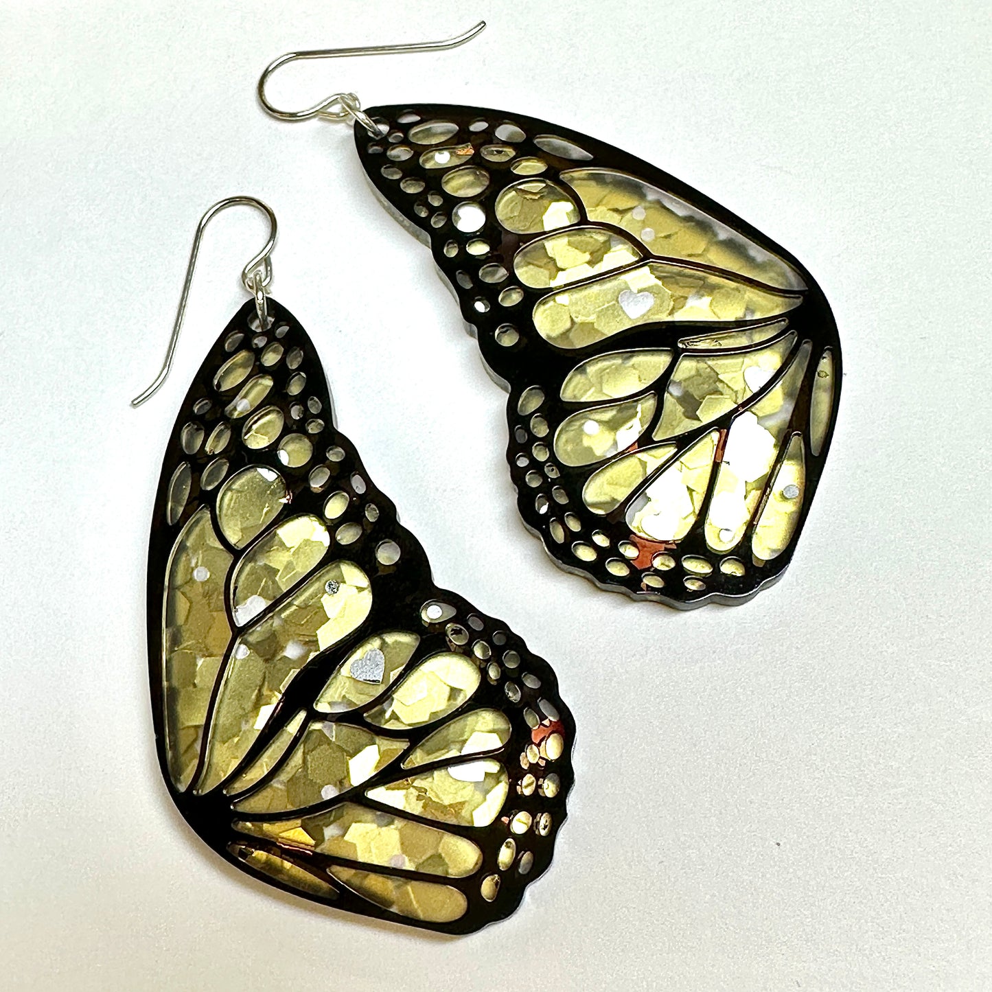 Monarch Glow - Frosted Gold Glitter