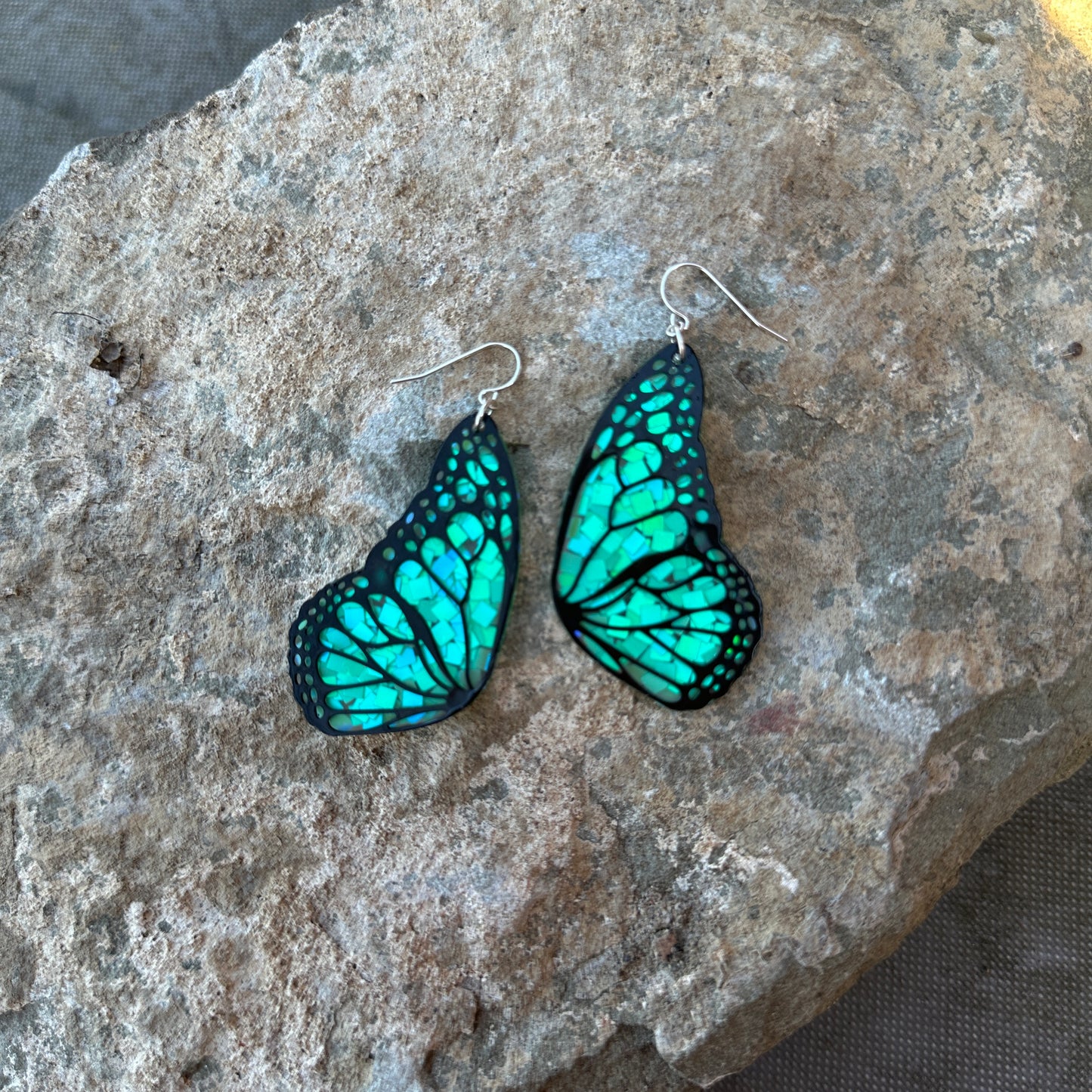 Monarch Glow - Frosted Sea Green Glitter