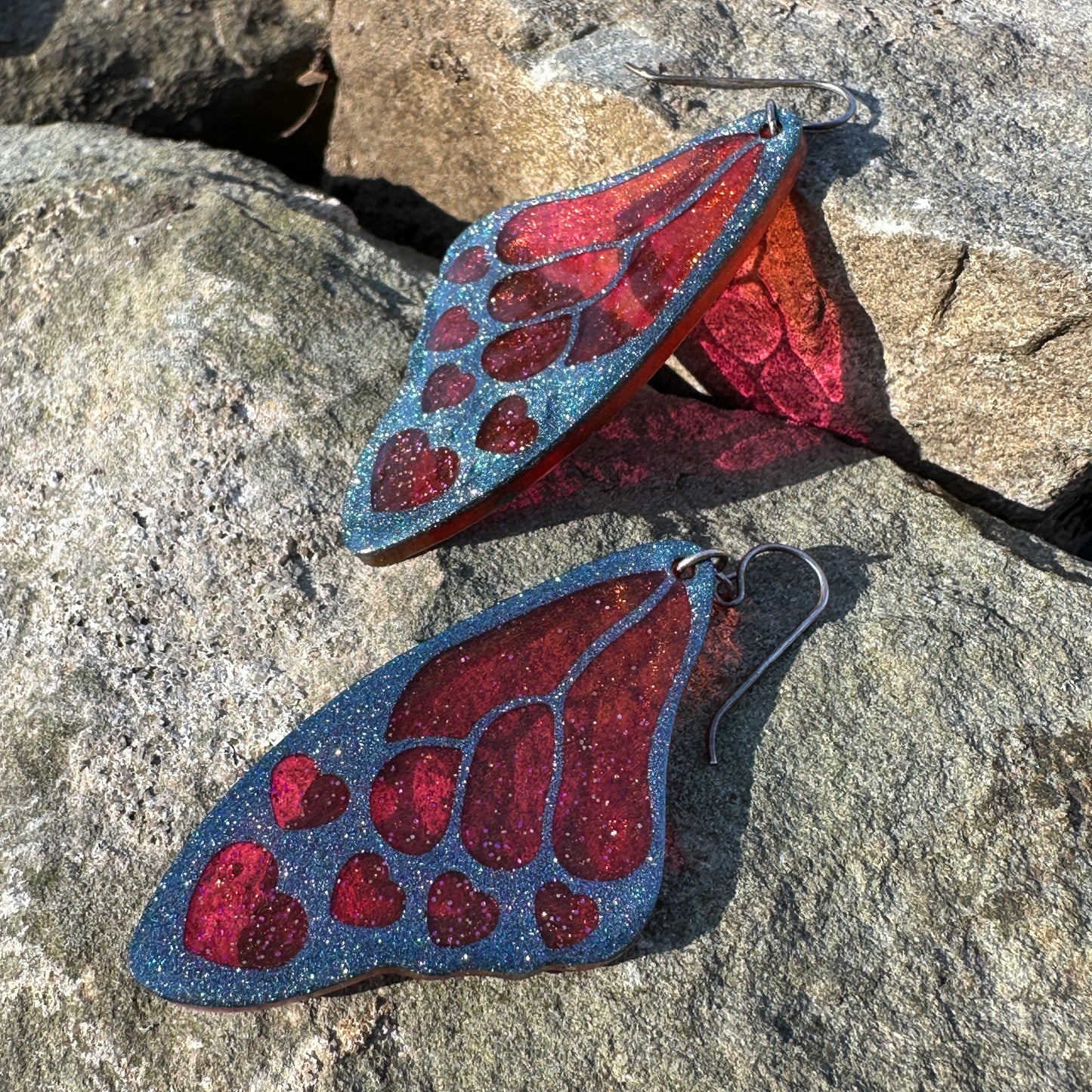 Heart Flutter - Sparkling Sunset