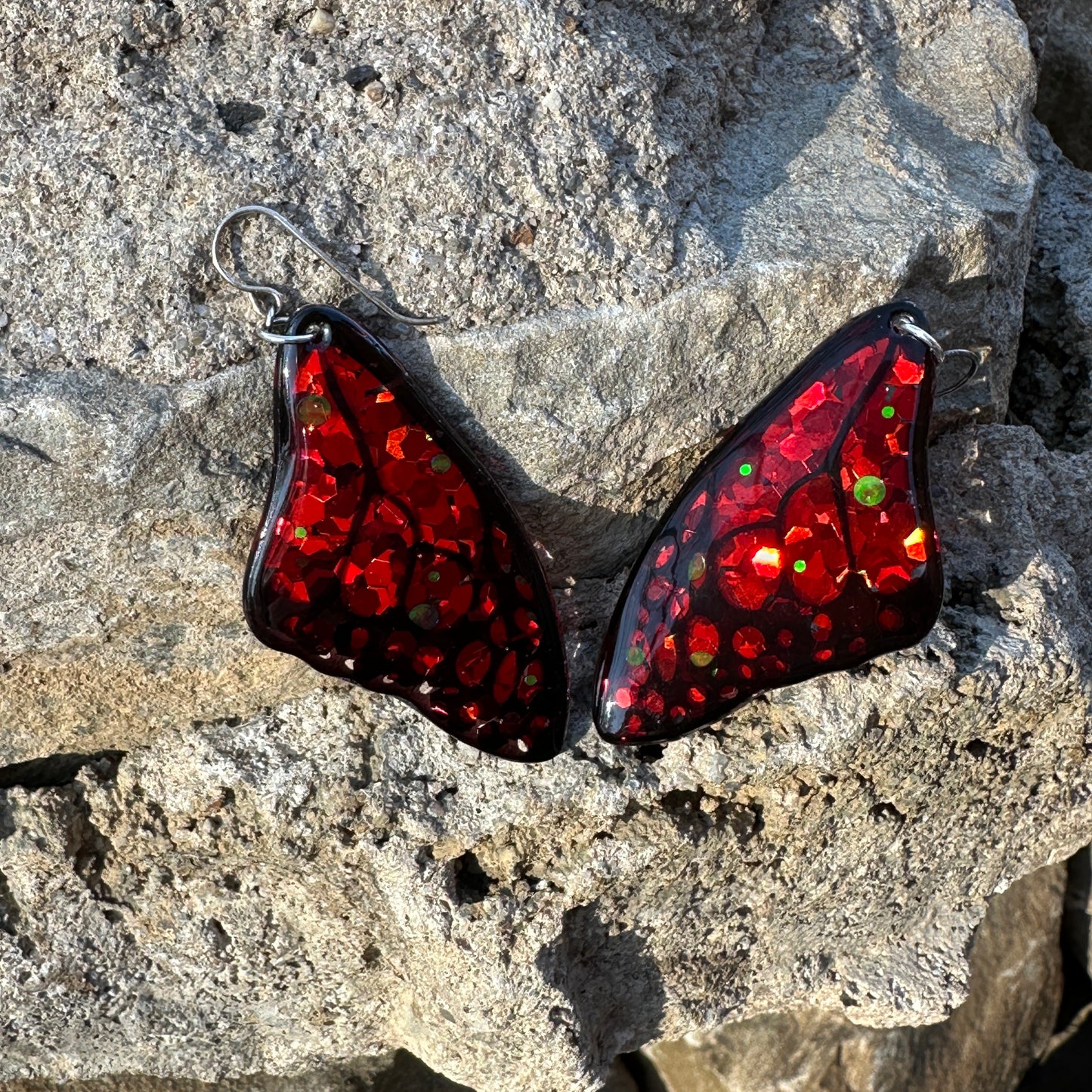 Gossamer Dreams - Red Glitter