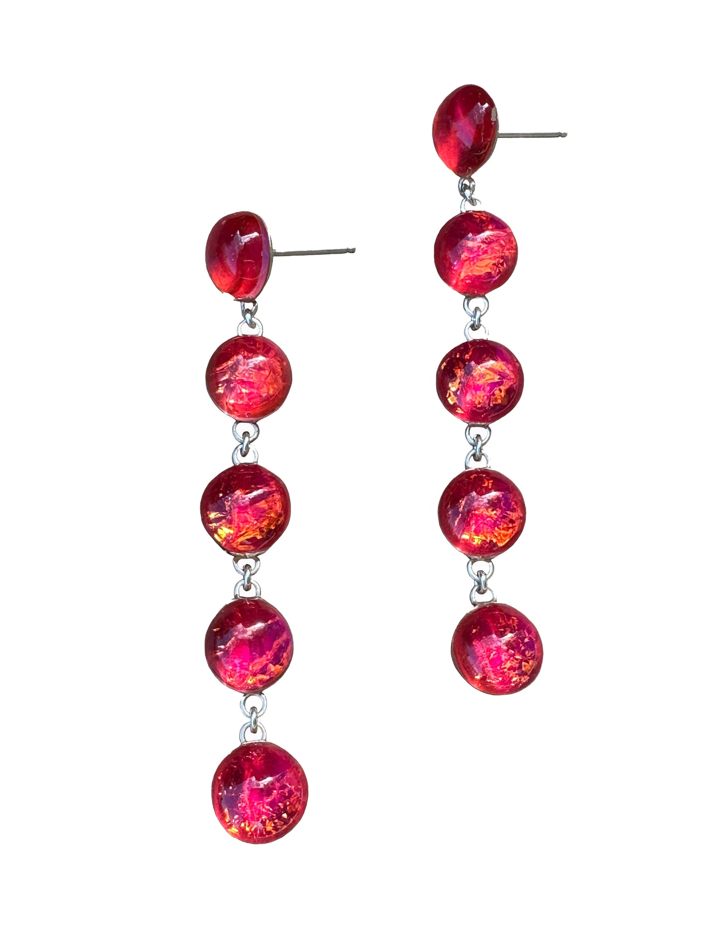 Color Droplets - Dot Earrings