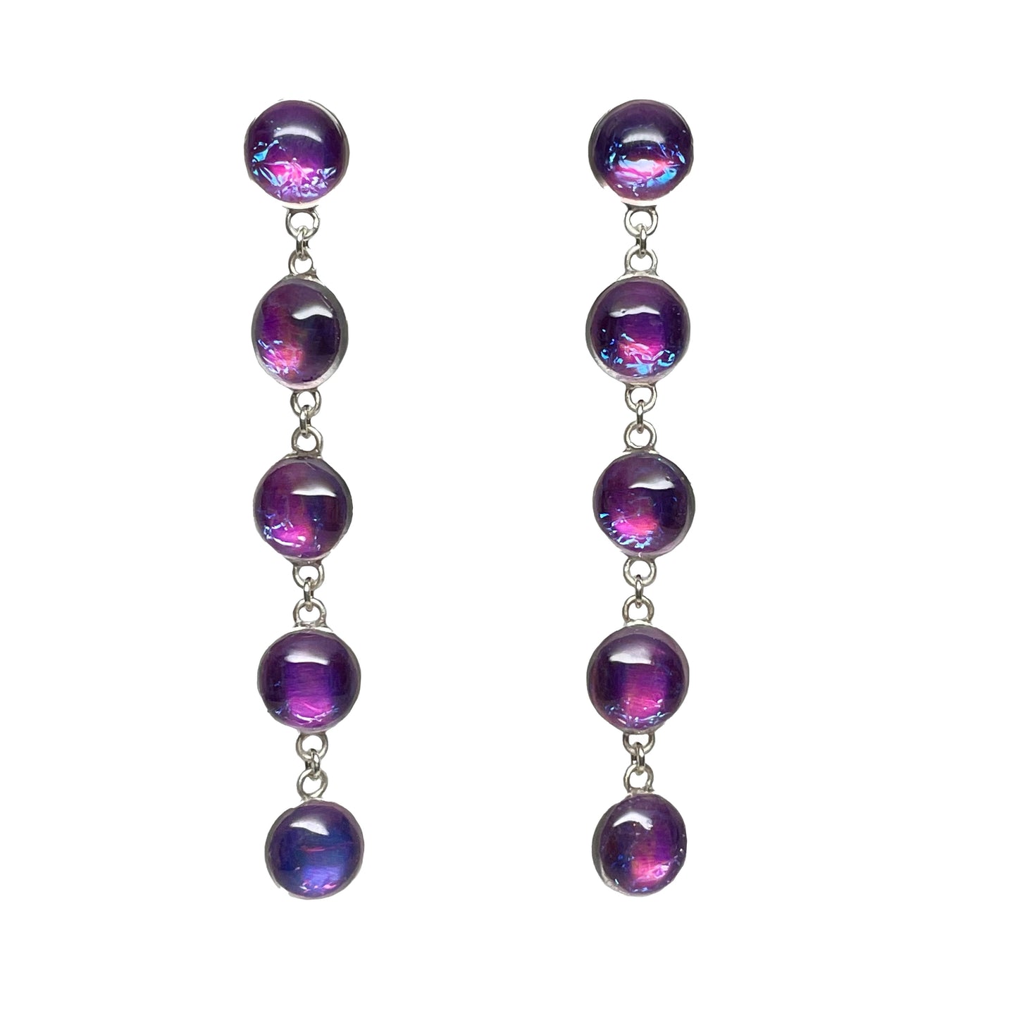 Color Droplets - Dot Earrings