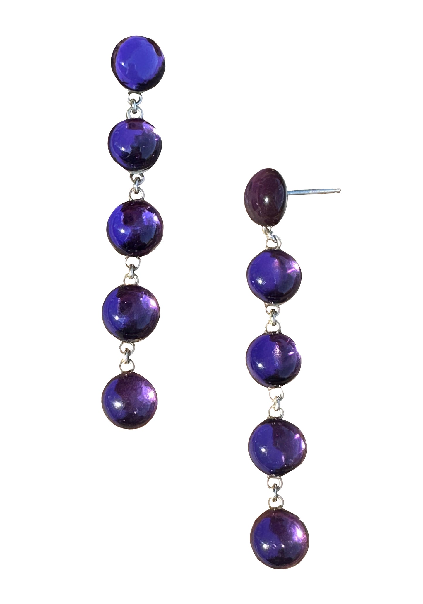 Color Droplets - Dot Earrings