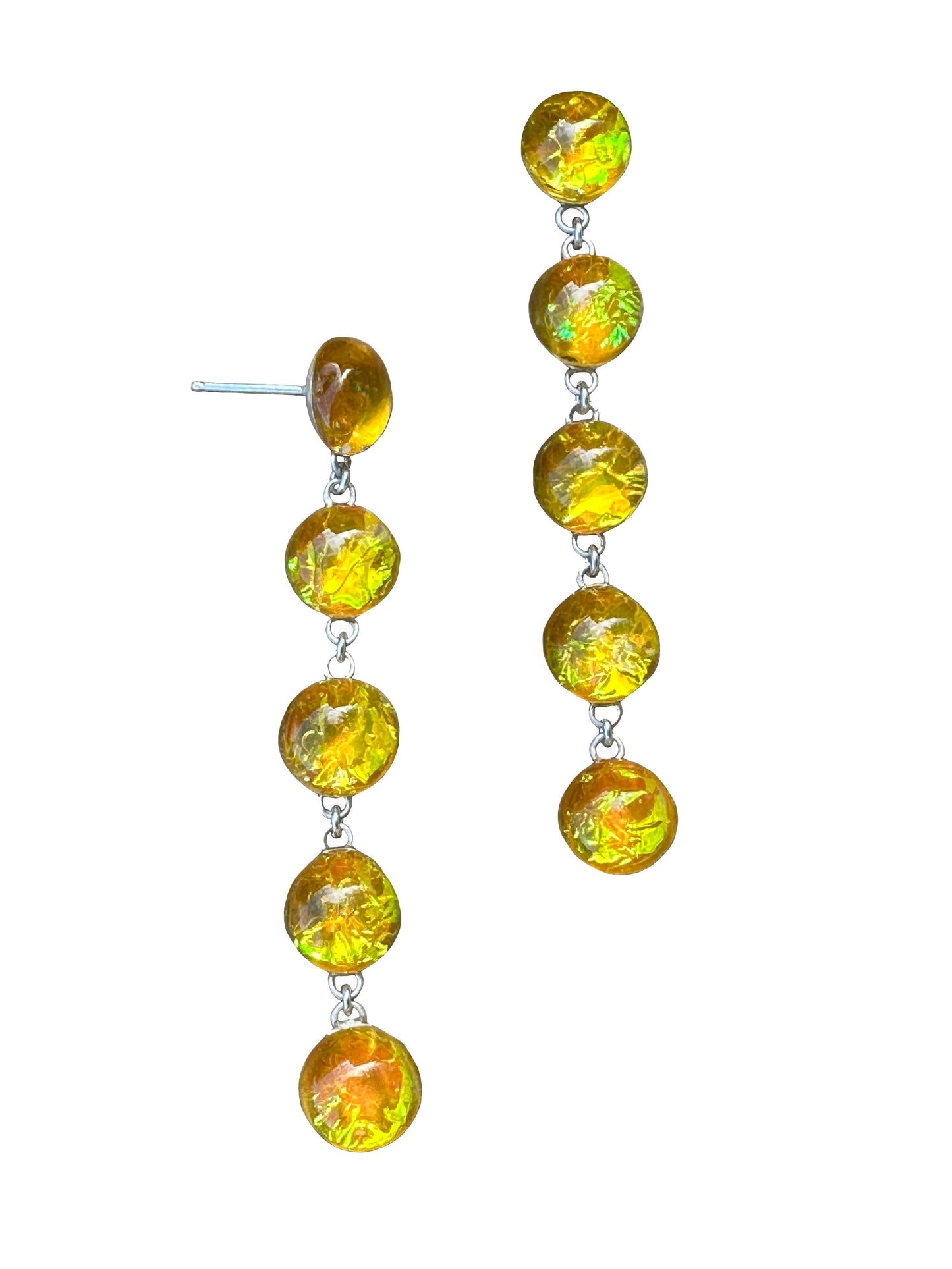 Color Droplets - Dot Earrings
