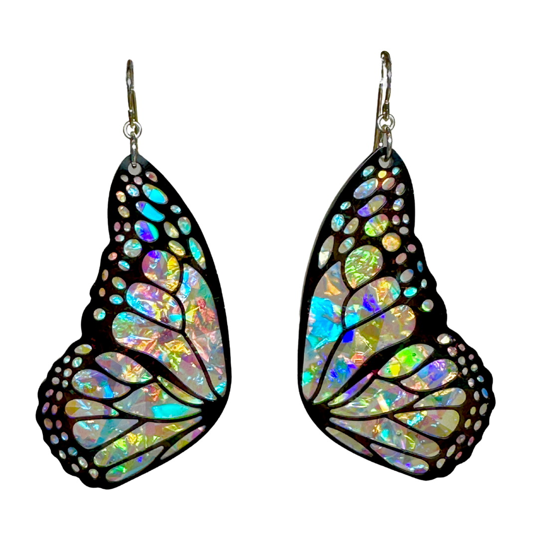 Frosted Opal Wings - Monarch