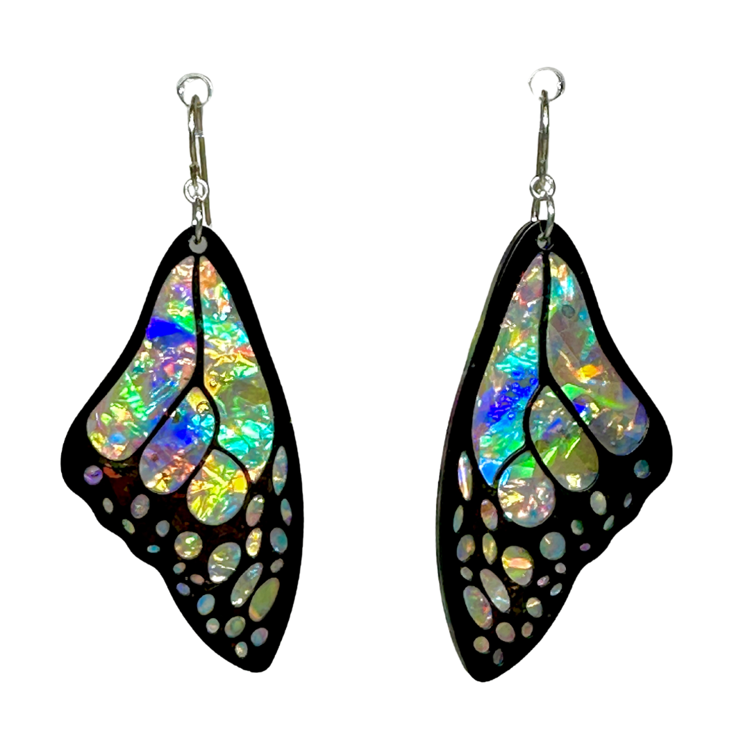 Frosted Opal Wings - Tapered