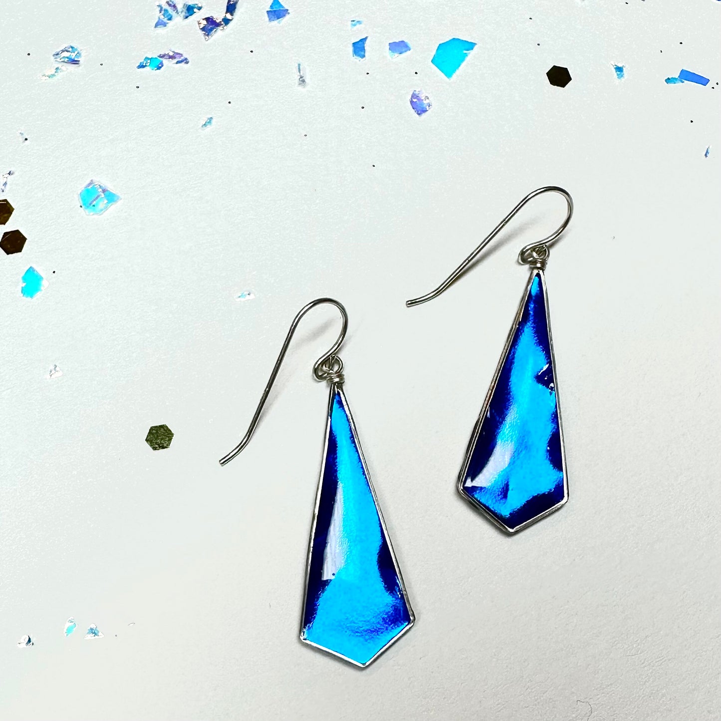 Diamond Drops - Blue Foil