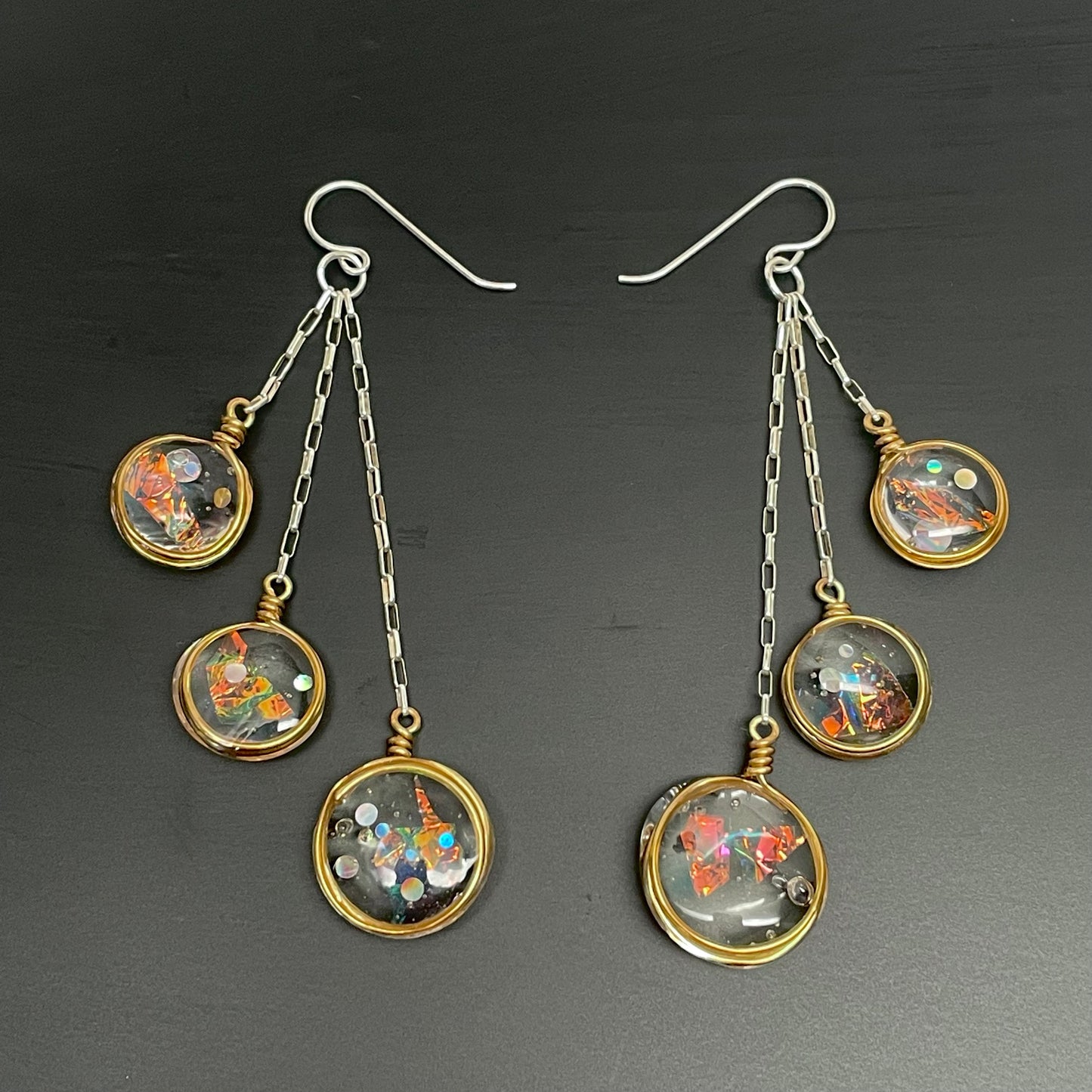 Through the Looking Glass - Party Time Earrings