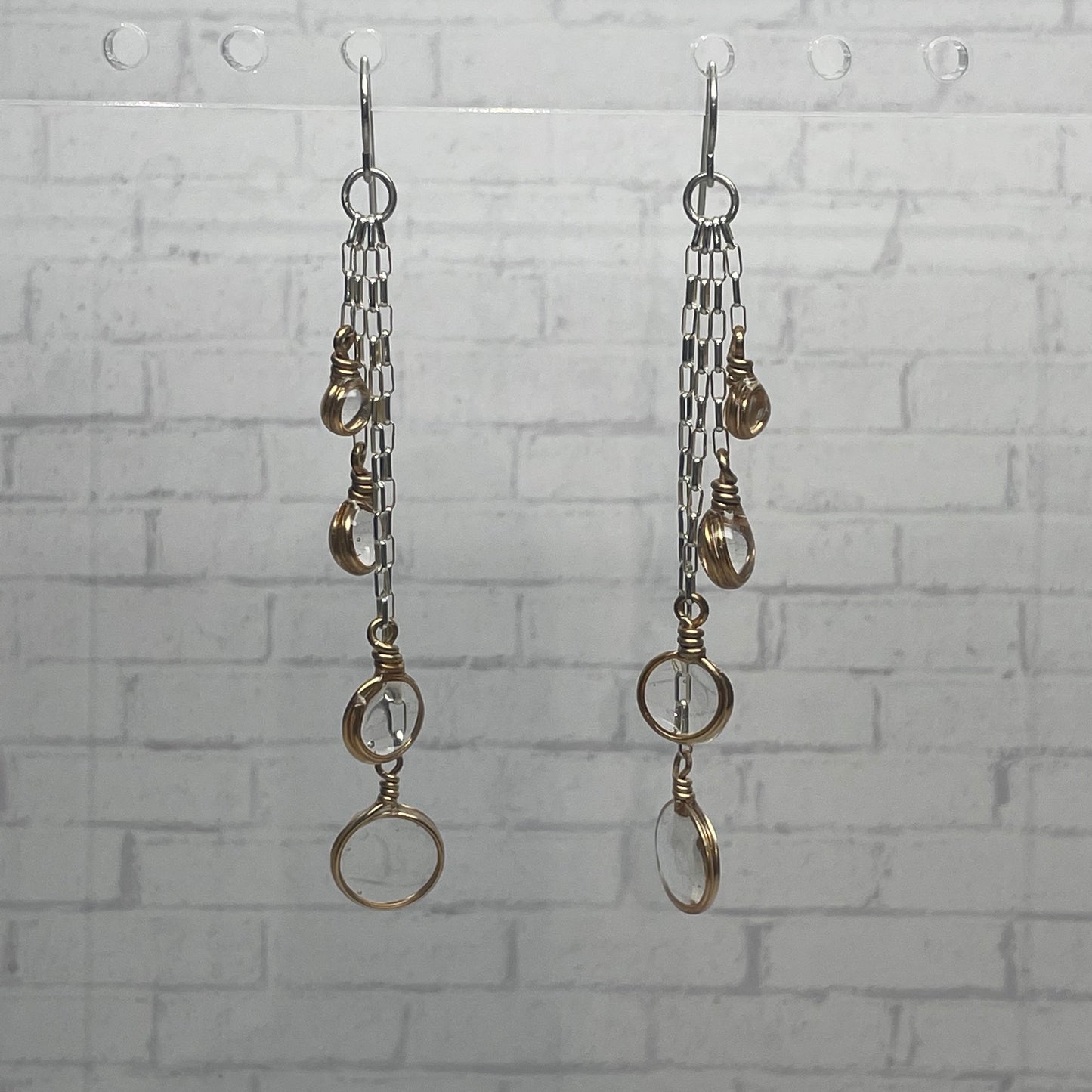 Looking Glass Earrings - Transparent