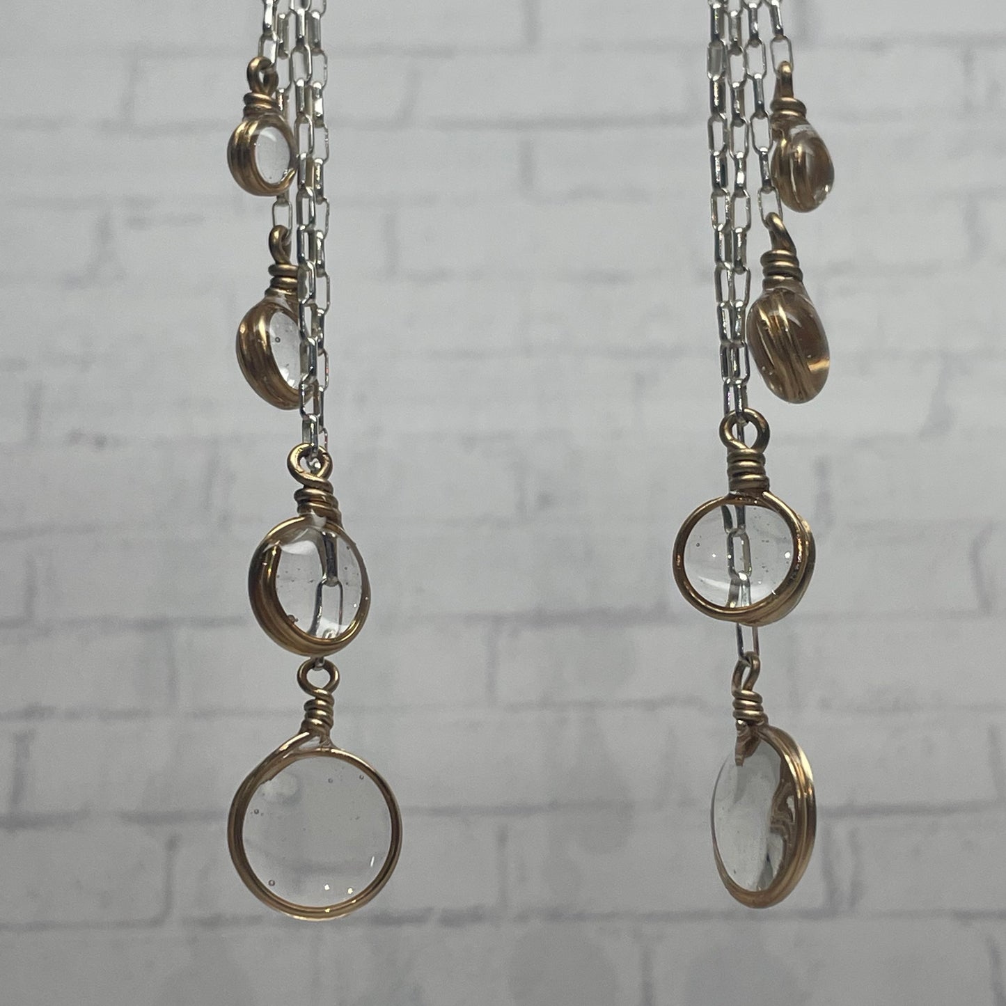 Looking Glass Earrings - Transparent