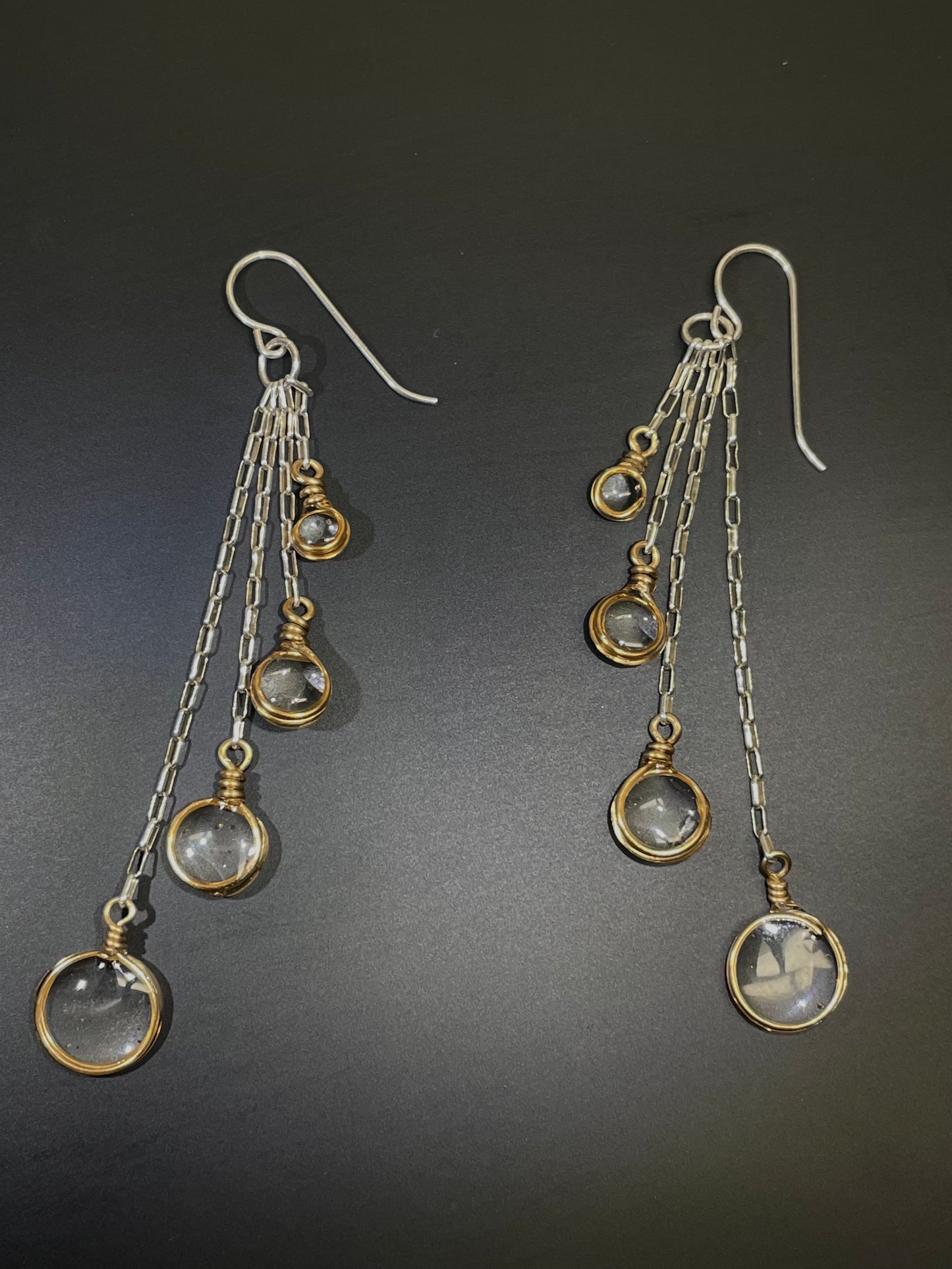 Looking Glass Earrings - Transparent